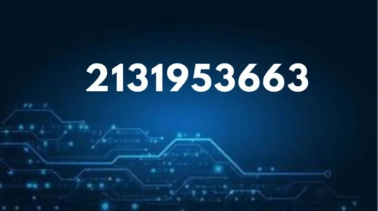 The Enigma of 2131953663: Unveiling the thriller behind the Numbers