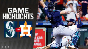 Houston Astros vs Seattle Mariners Match Player Stats