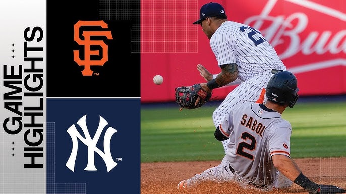 Yankees vs. San Francisco Giants