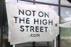 Not on the High Street Takes to the Streets