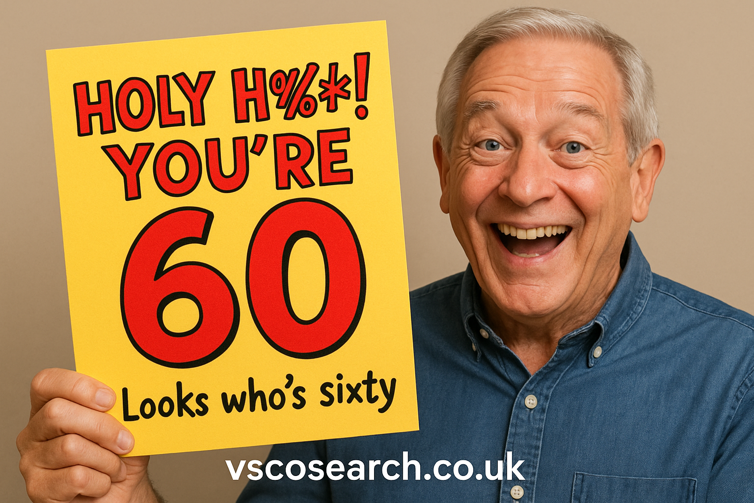 The Hilarious World of Funny 60th Birthday Cards: Celebrating Six Decades with a Chuckle